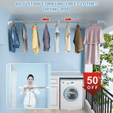 قضيب تلسكوبي قابل للتعديل والتمديد™ (فضي)