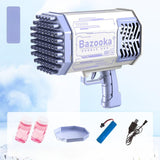 لعبة مسدس الفقاعات الآلي ذو 69 فتحة 