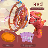 آلة نفخ الفقاعات على شكل ديناصور