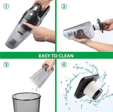 منفاخ إطارات السيارة 4 في 1 مع مكنسة كهربائية 