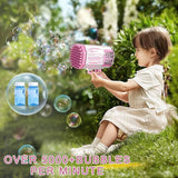 لعبة مسدس الفقاعات الآلي ذو 69 فتحة 